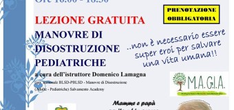 MANOVRE DI DISOSTRUZIONE PEDIATRICHE