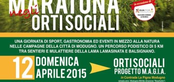 MARATONA NEGLI ORTI SOCIALI