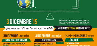 GIORNATA INTERNAZIONALE SULLA DISABILITA’
