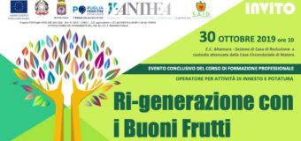 Comunicato Stampa: Presentazione Risultati Finali Corso di Formazione Professionale Operatore/Operatrice per Attività di Innesto e Potature